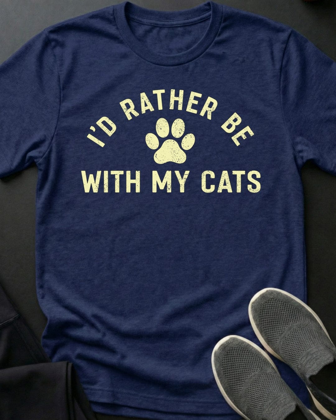 With My Cats Tee