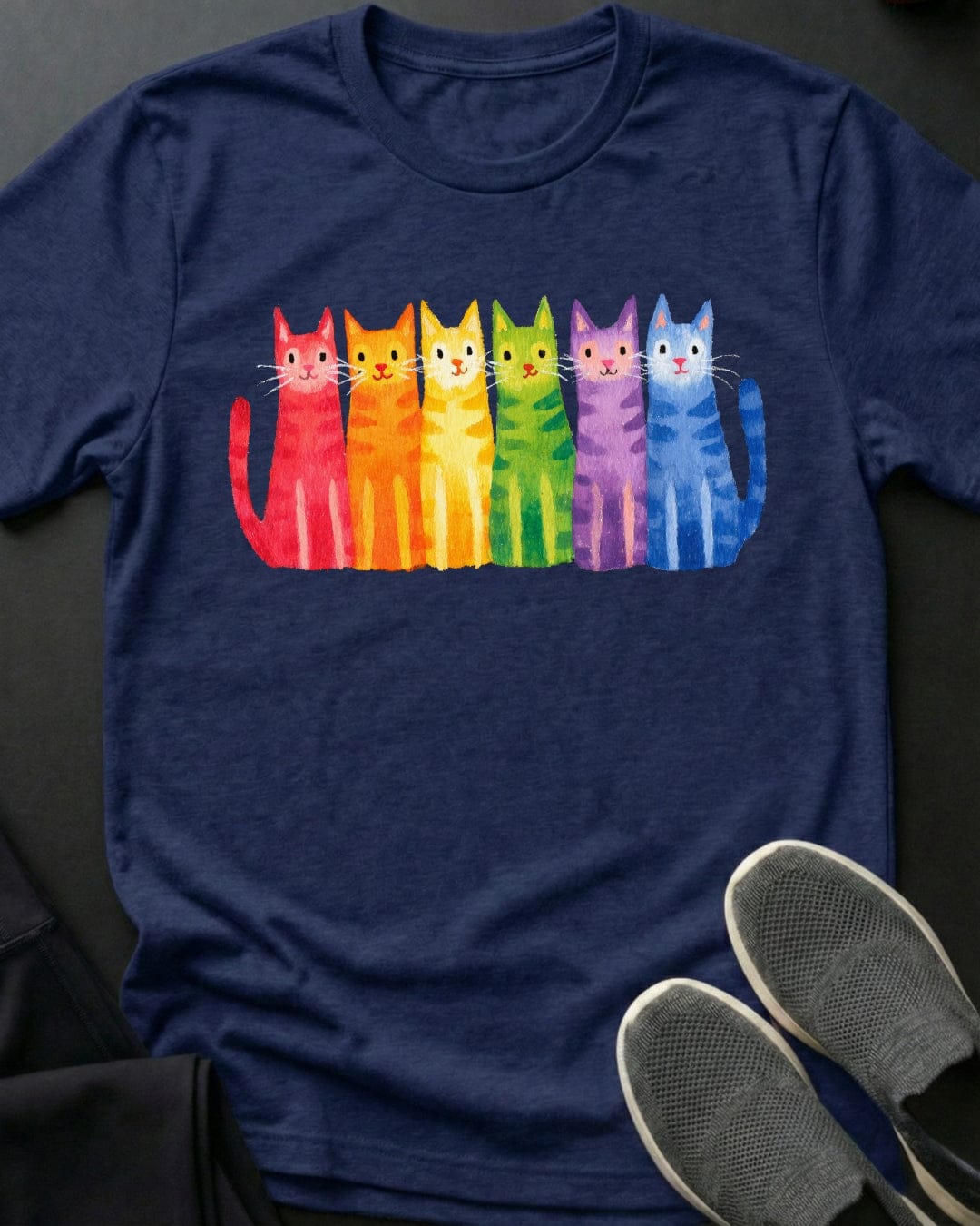 Rainbow Kitties Tee