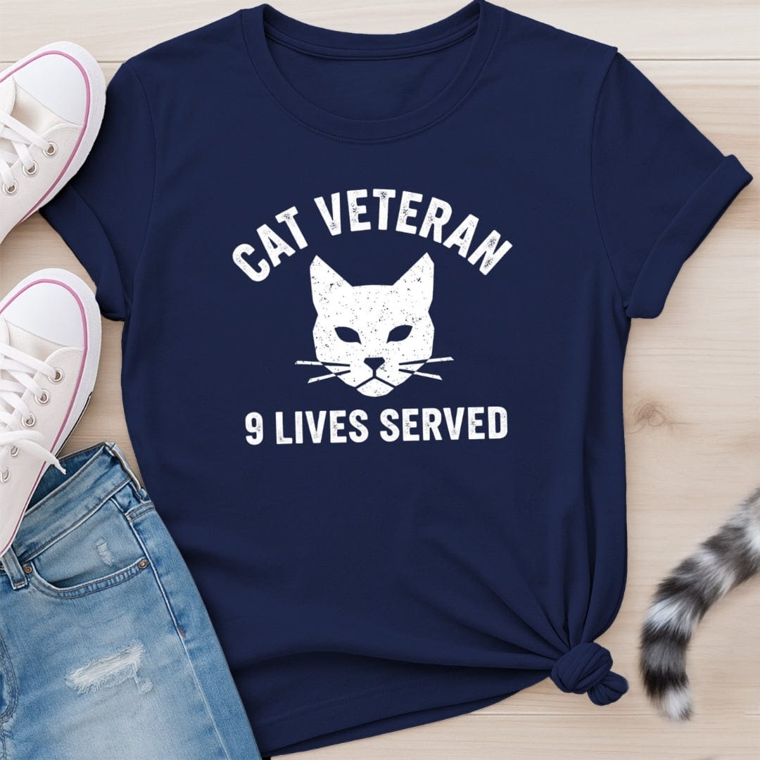 CAT VETERAN T-SHIRT