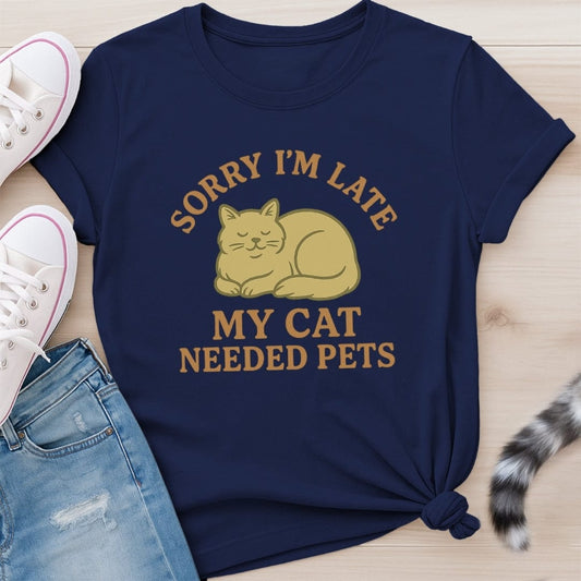 SORRY I'M LATE T-SHIRT