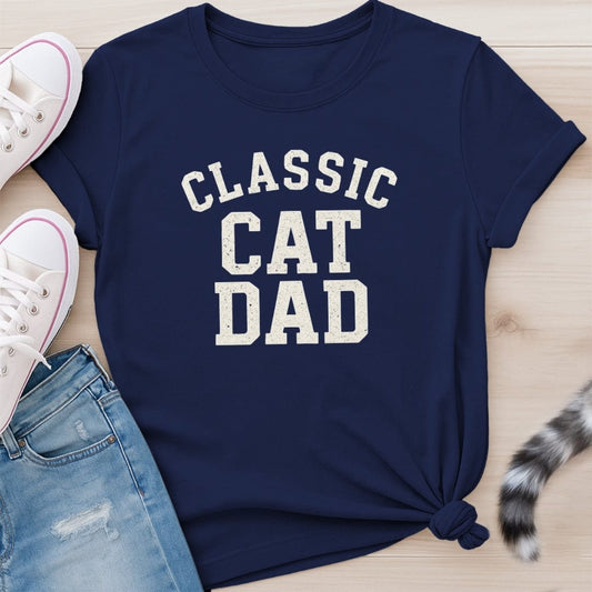 CLASSIC CAT DAD T-SHIRT