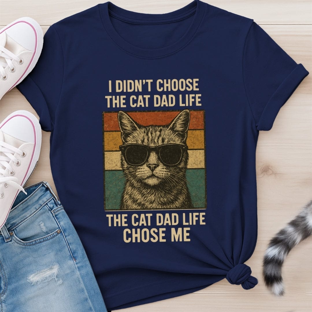 CAT DAD LIFE T-SHIRT