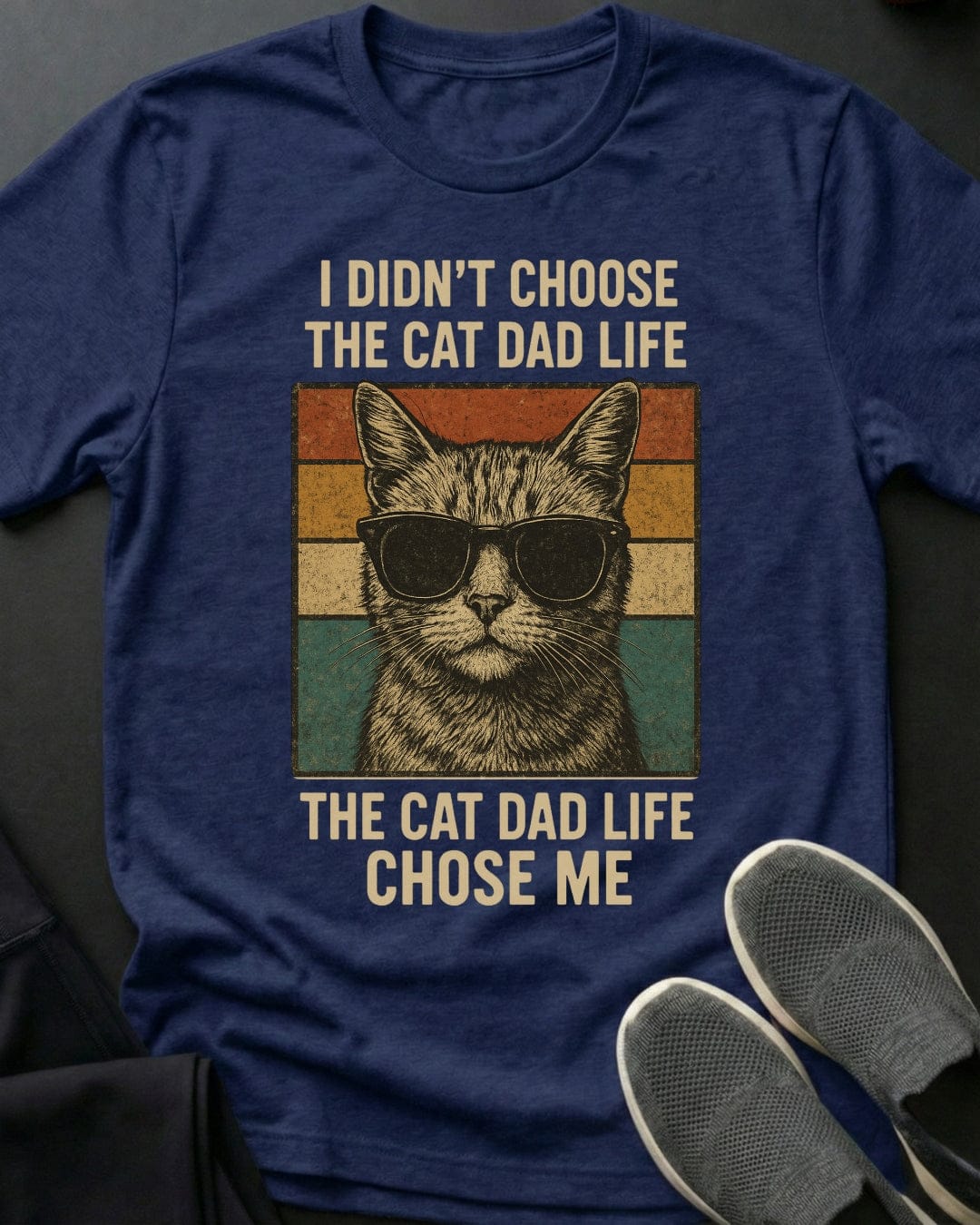Cat Dad Life Tee