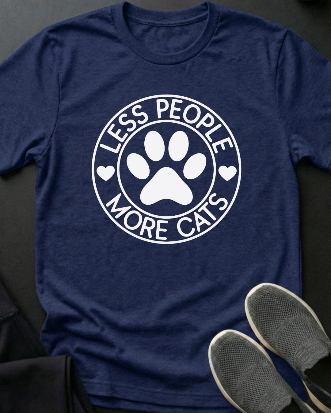 Less People More Cats Tee