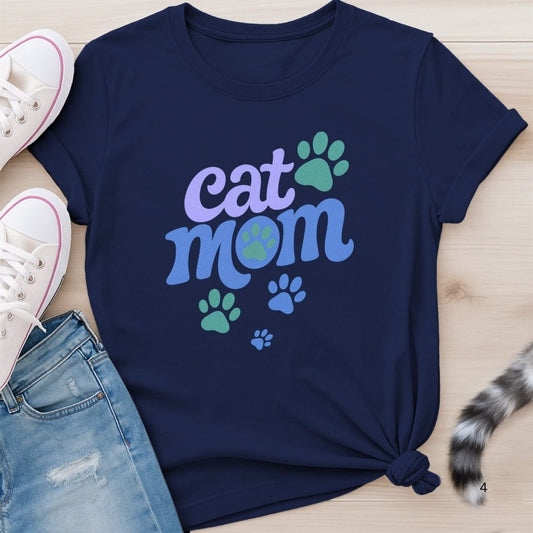 CAT MOM T-SHIRT