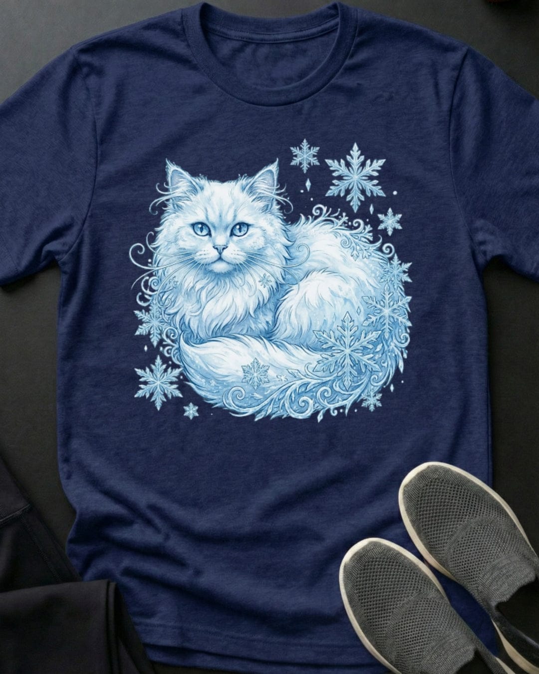 Winter Kitty Tee