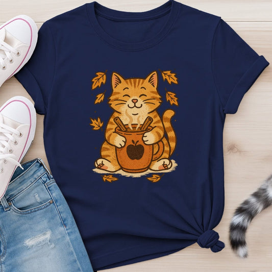 APPLE CIDER KITTY T-SHIRT