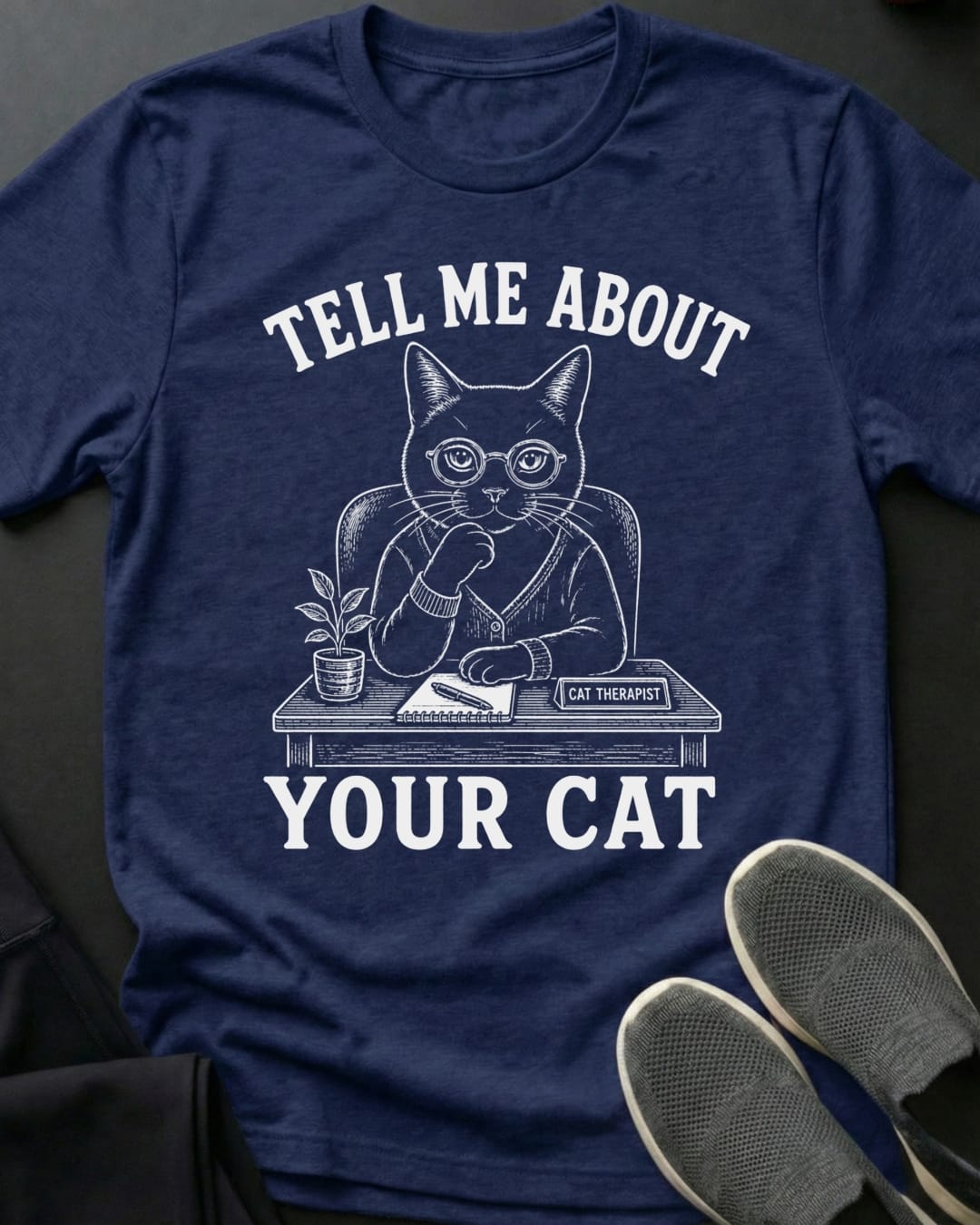 Tell Me About Your Cat Tee