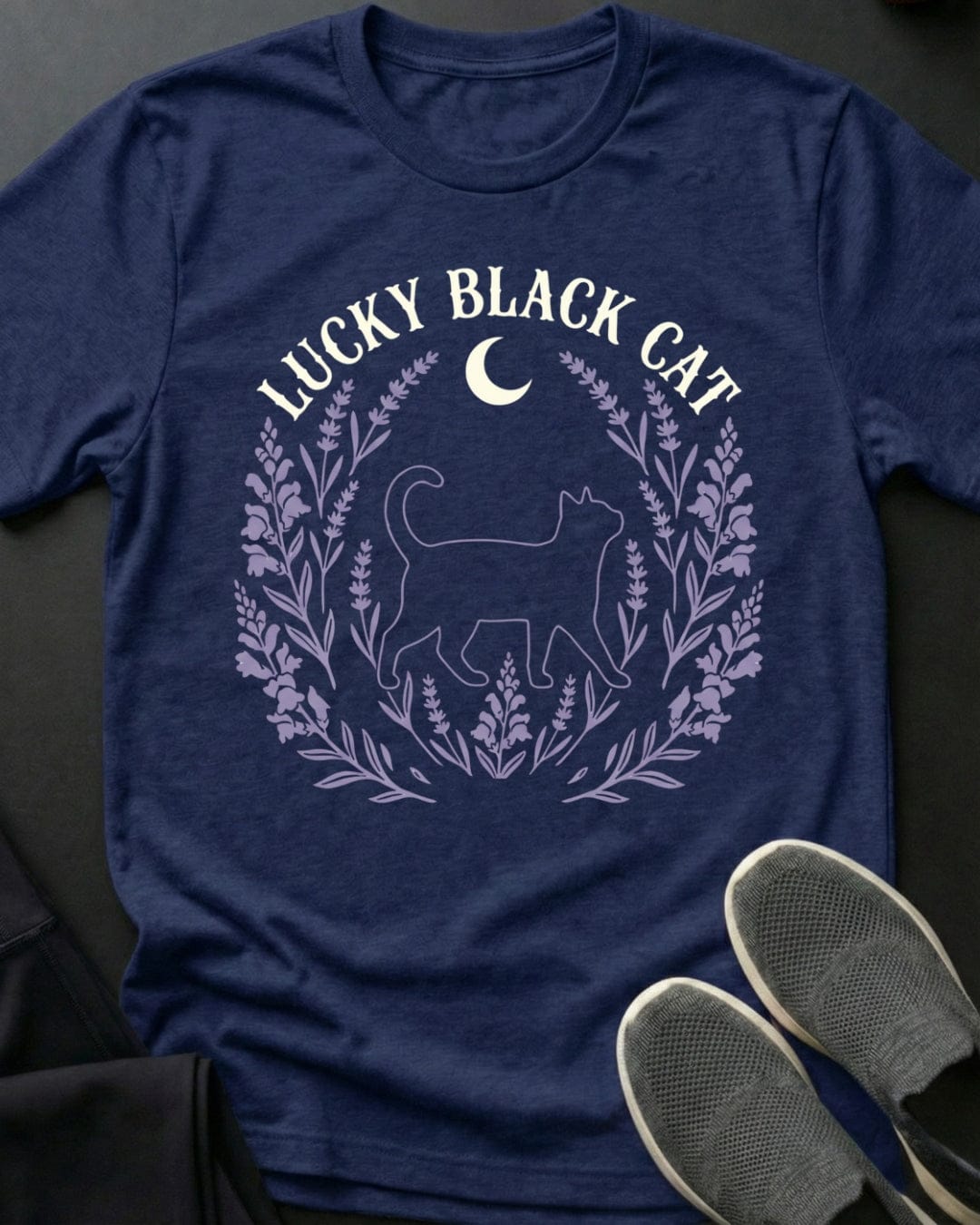 Lucky Black Cat Tee