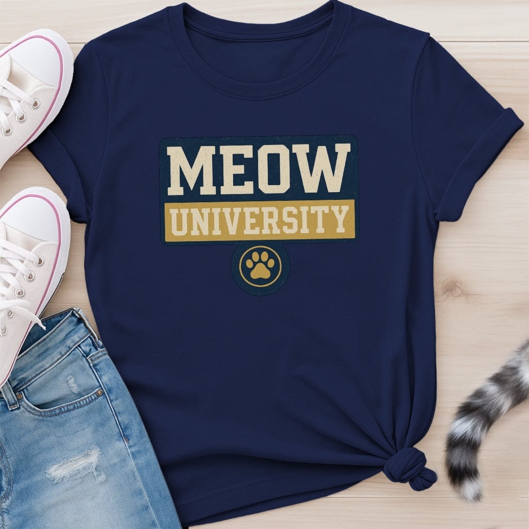 MEOW UNIVERSITY T-SHIRT