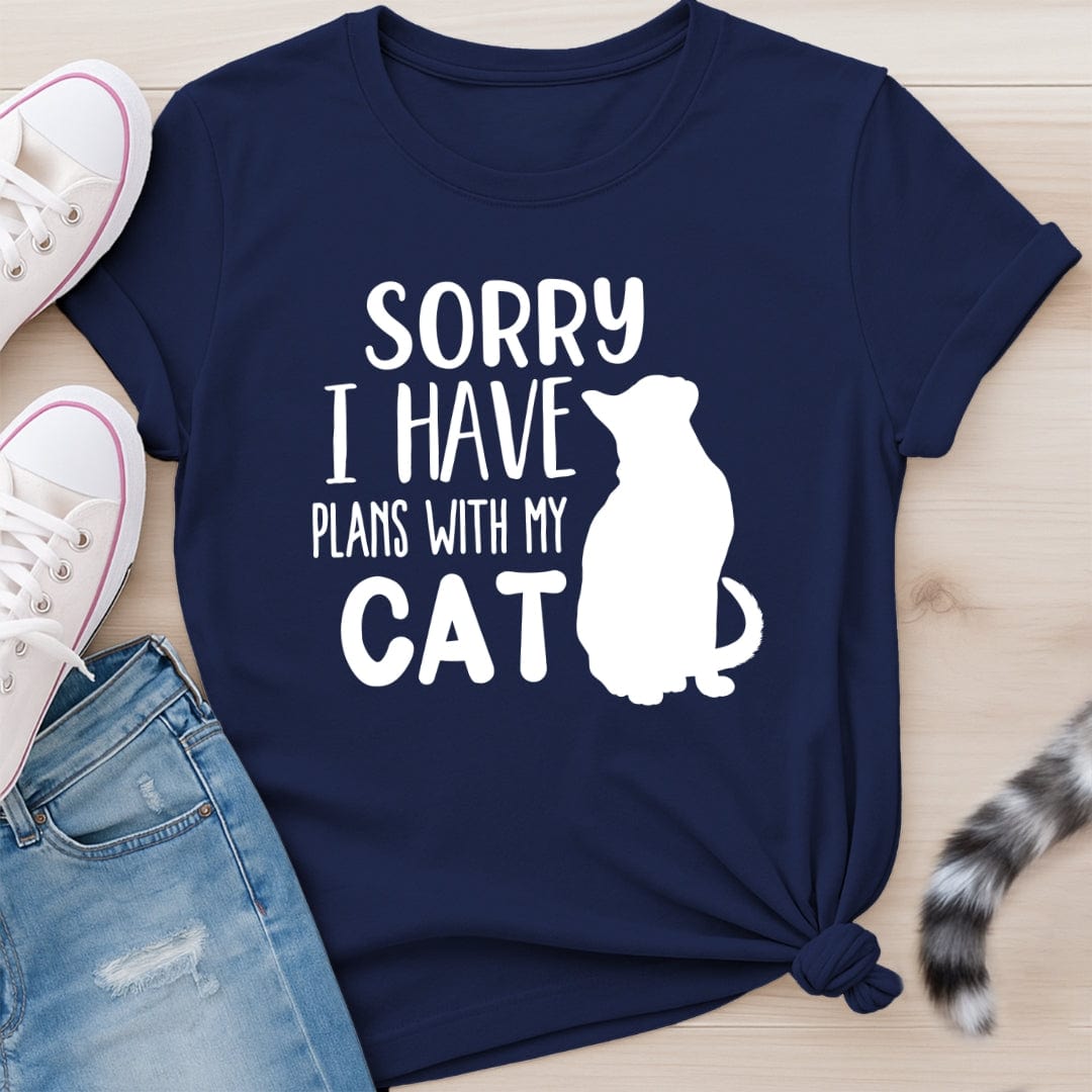 SORRY PLANS T-SHIRT