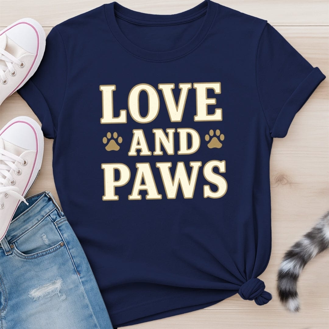 LOVE & PAWS T-SHIRT