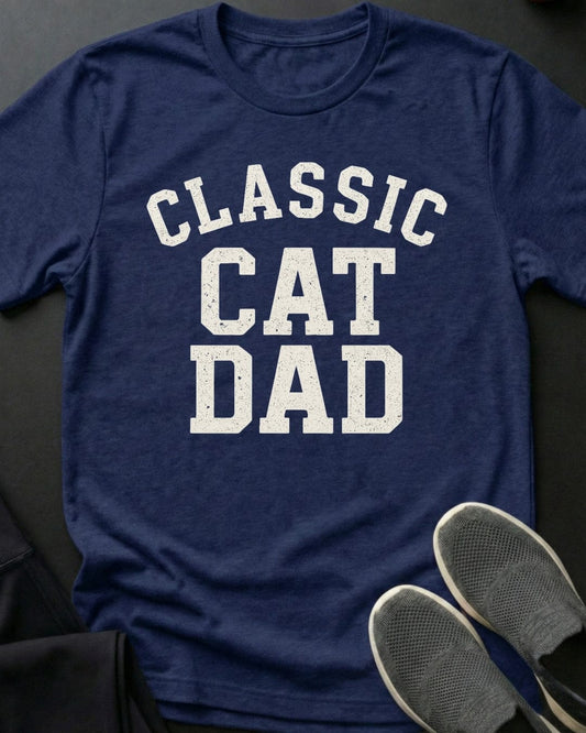 Classic Cat Dad Tee