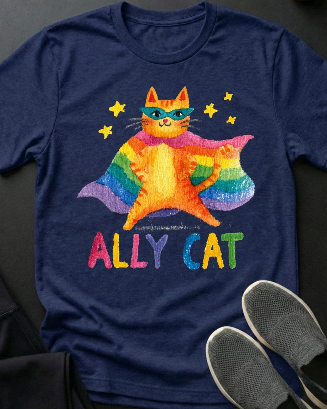 Ally Cat Tabby Tee