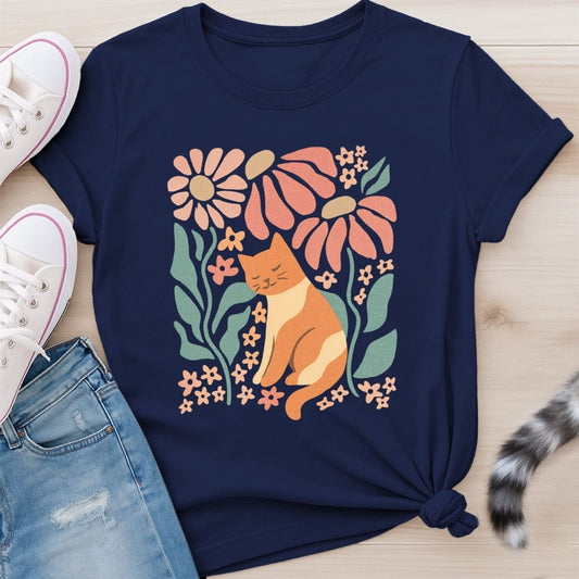 FLOWER NAPS T-SHIRT