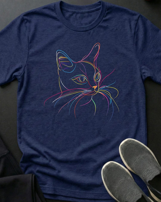 Neon Kitty Tee