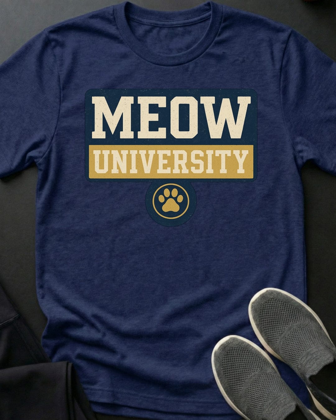 Meow University Tee