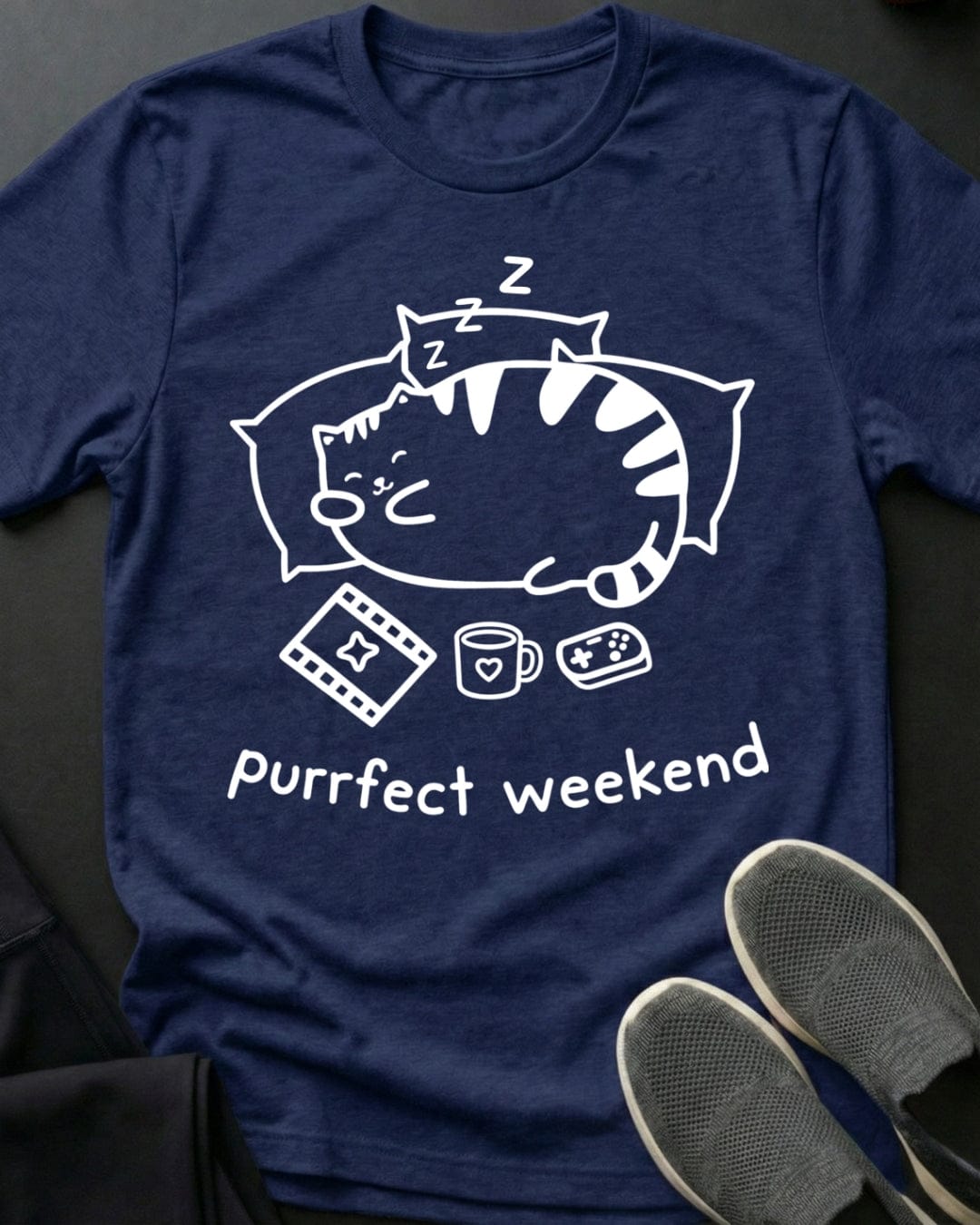 Purrfect Weekend Tee