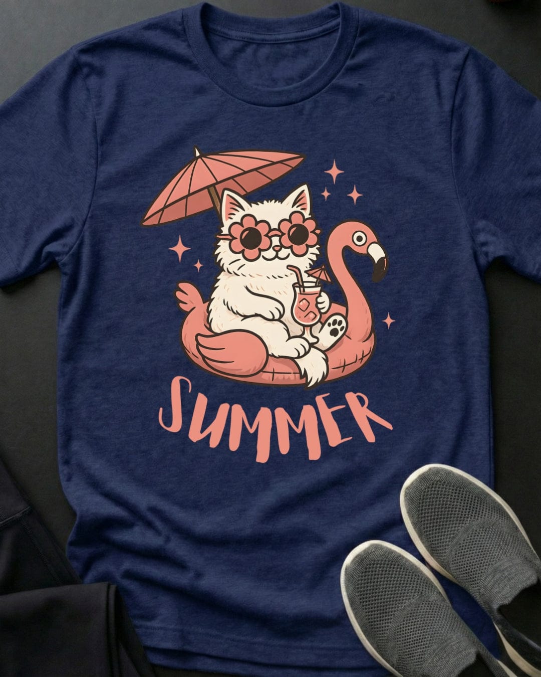 Summer Kitty Tee