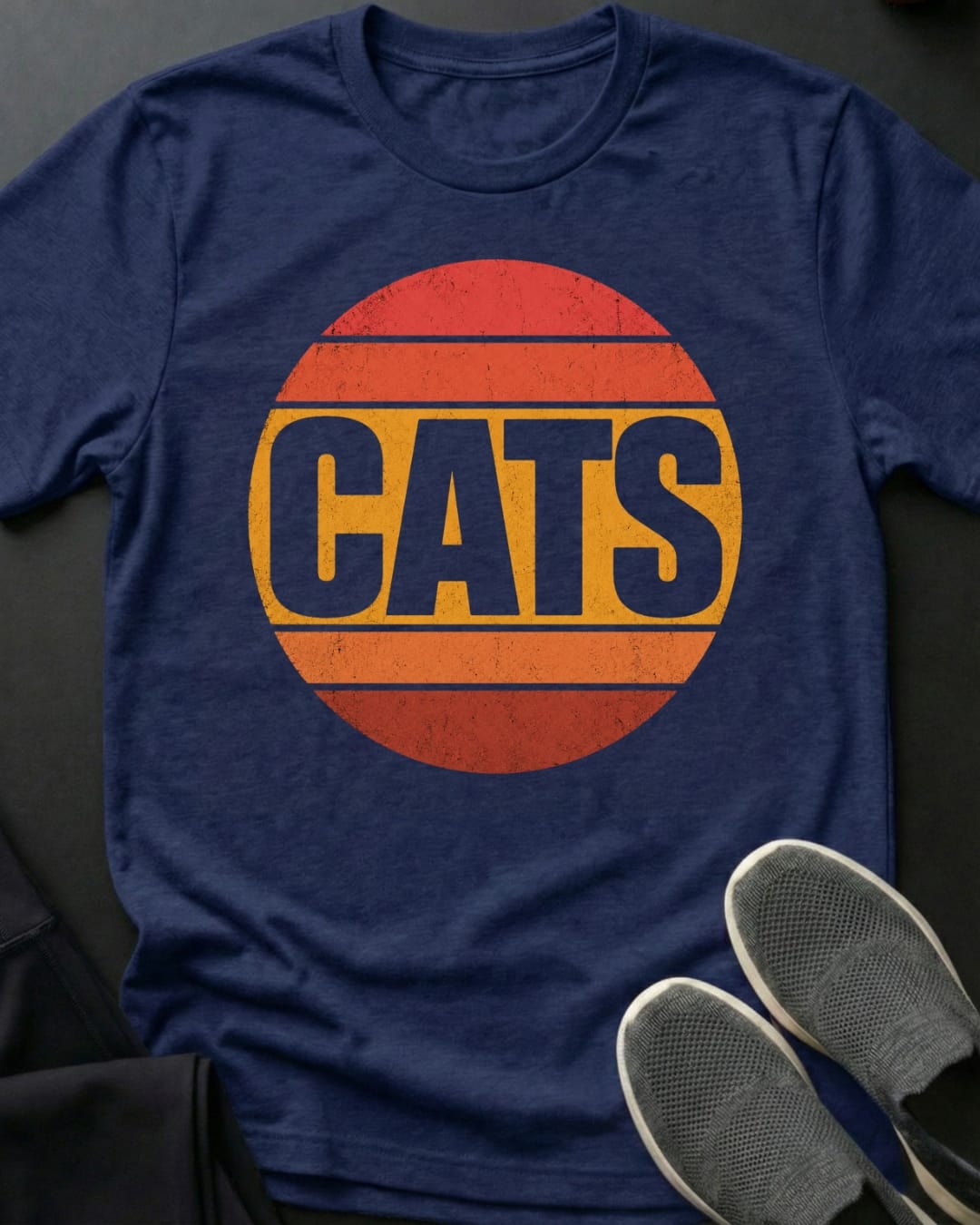Cat Sunset Tee