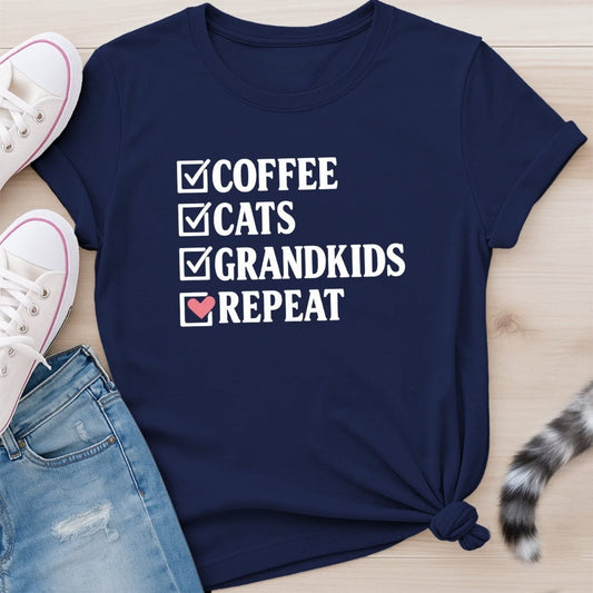 GRANDKIDS REPEAT T-SHIRT