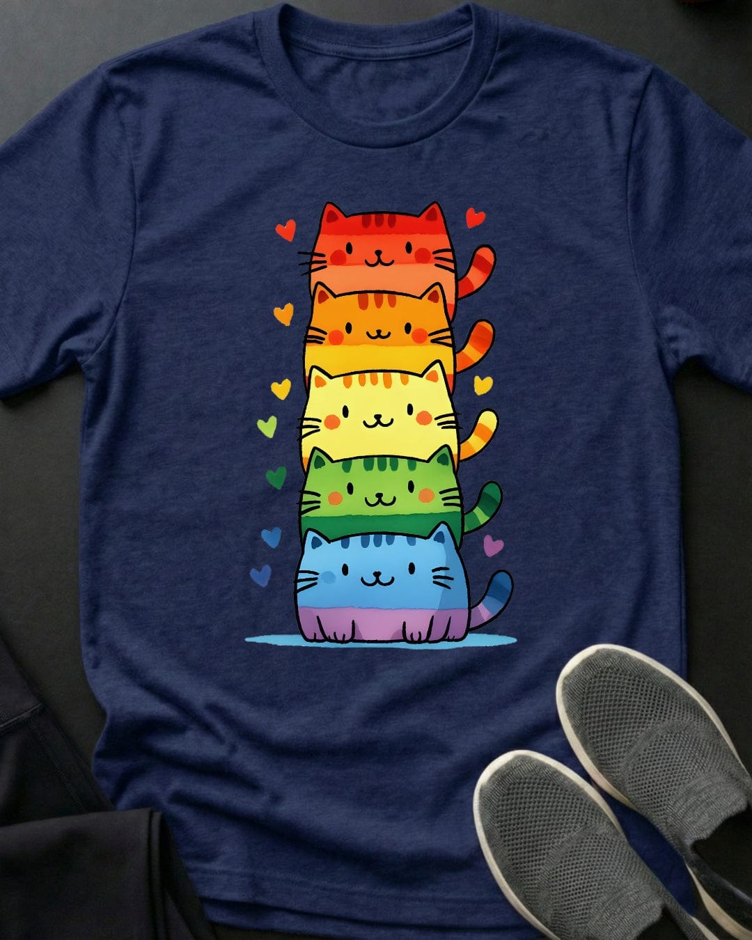 Rainbow Stack Tee