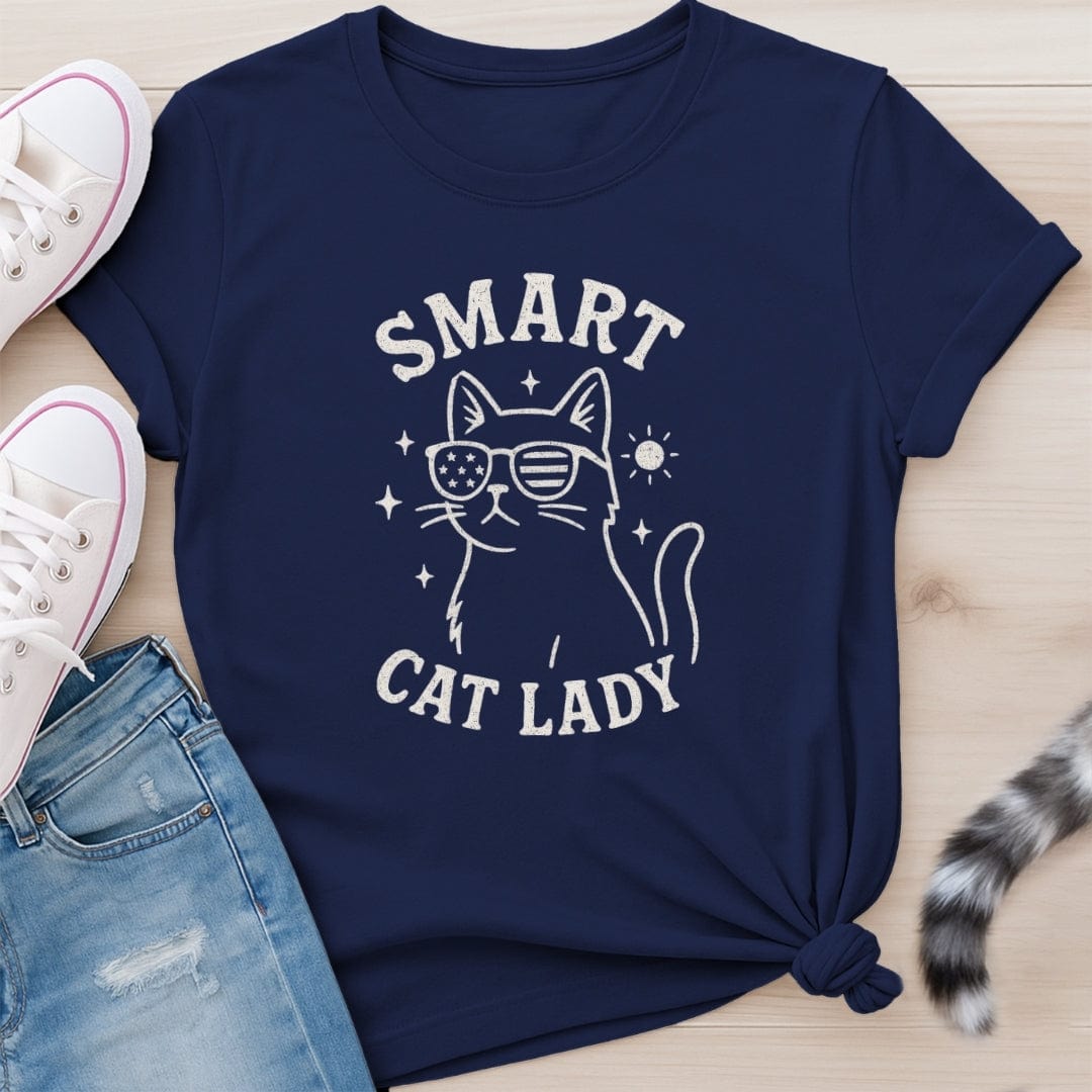 SMART CAT LADY T-SHIRT