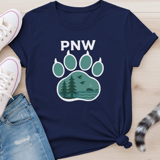 PNW WHALE WATCHIN' T-SHIRT