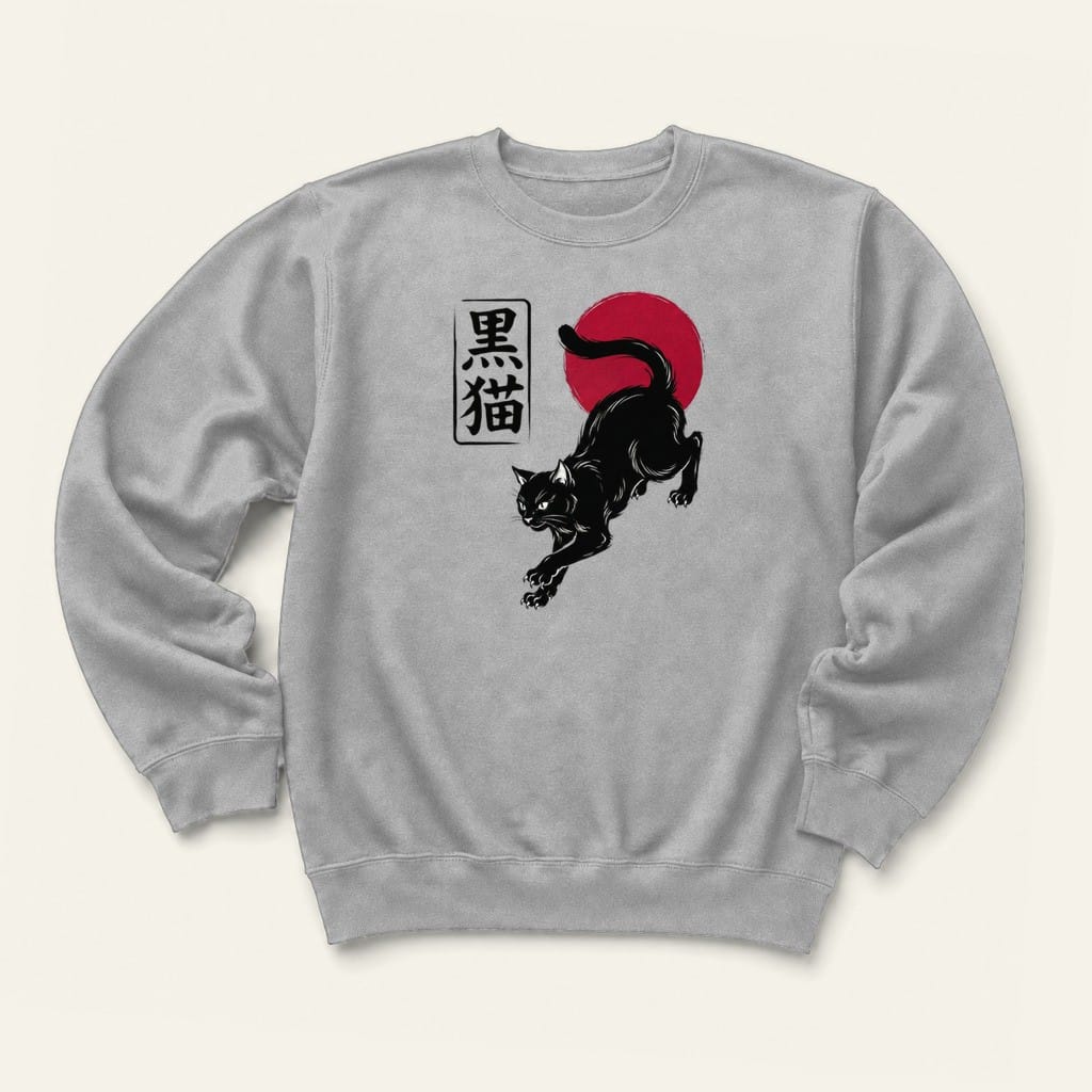 Ninja Sweatshirt in Sport Grey