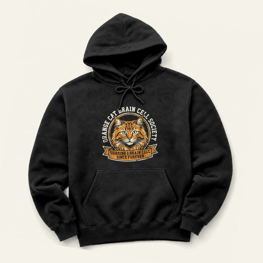 OC Brain Hoodie in Black