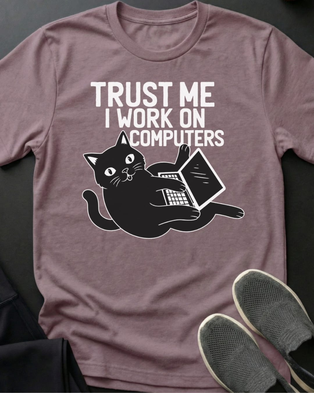 I Work On Computers Tee