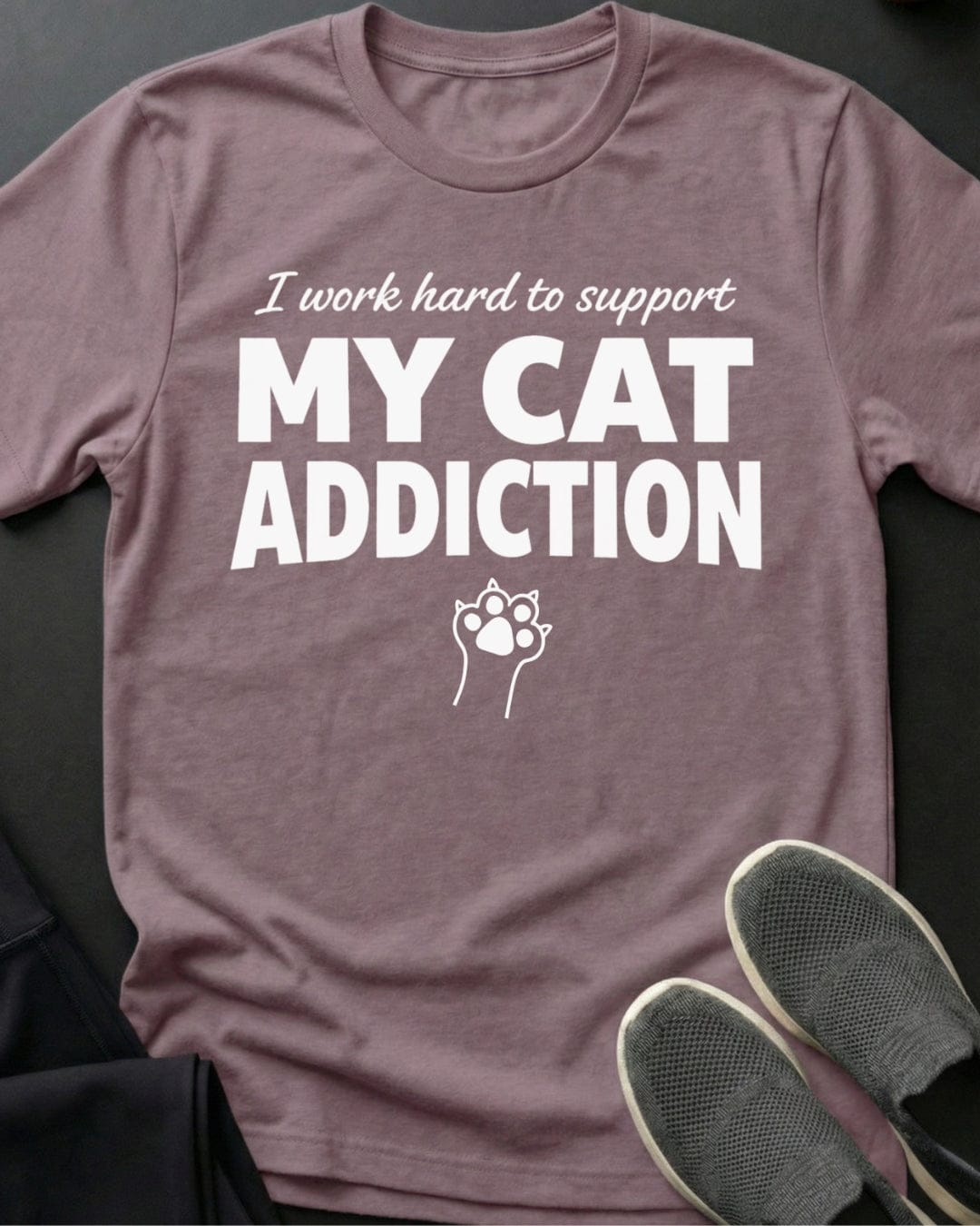 Cat Addiction Tee
