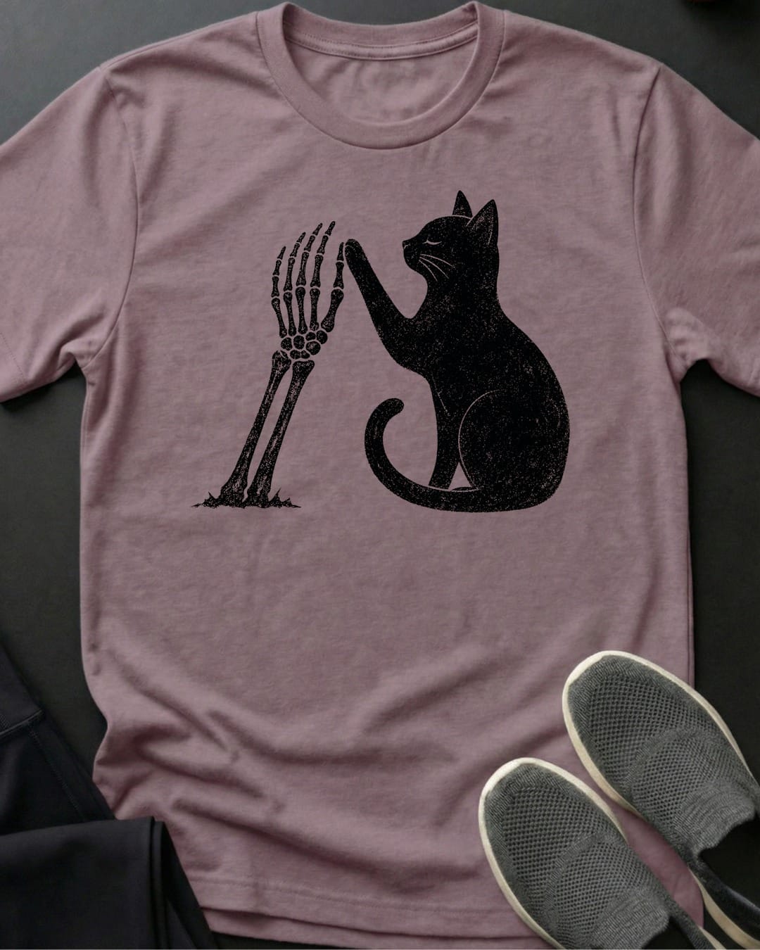 Skeleton High Five Tee