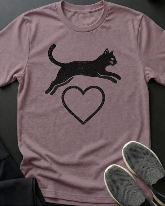 Black Cat Love Tee