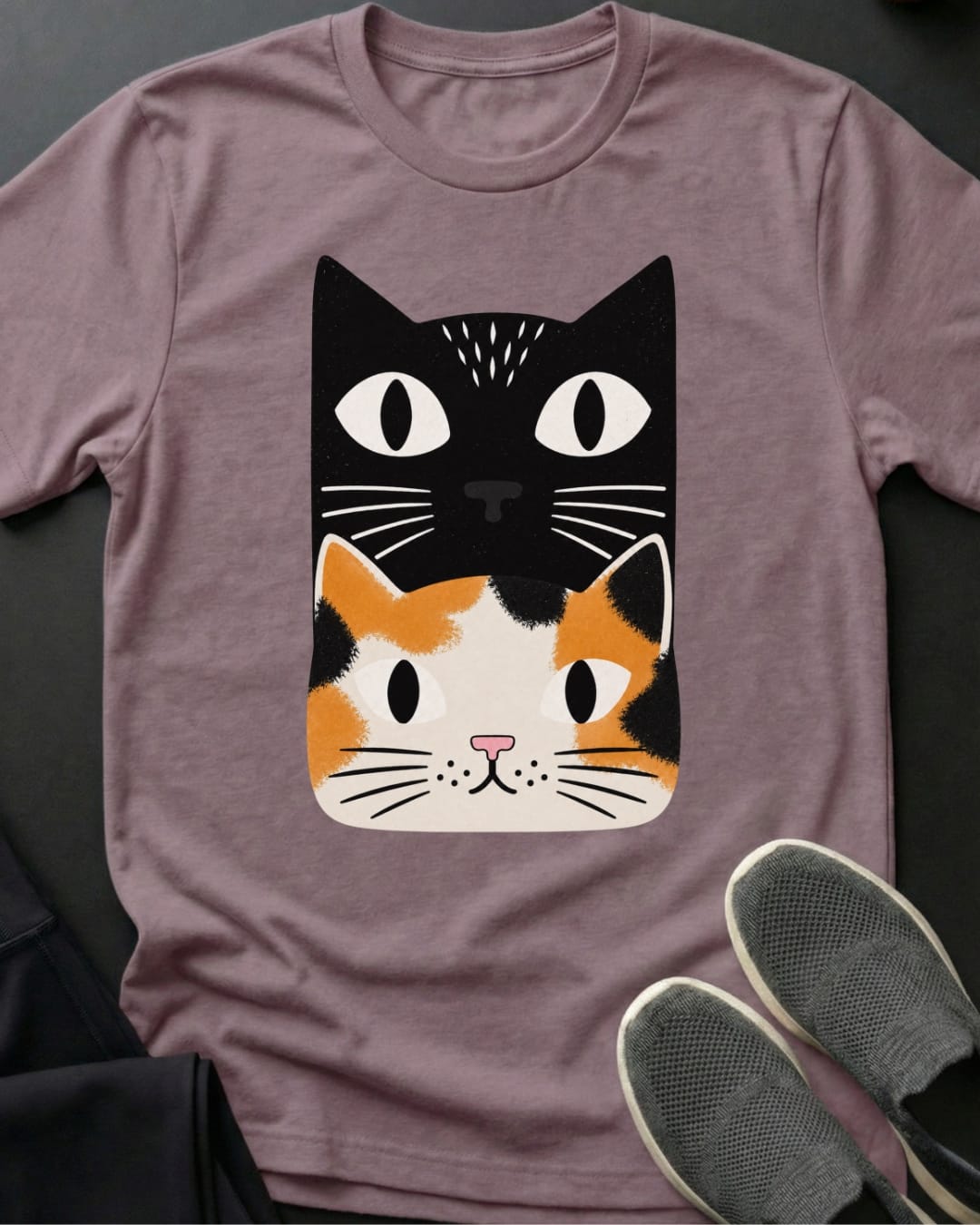 Calico Cat Stack Tee