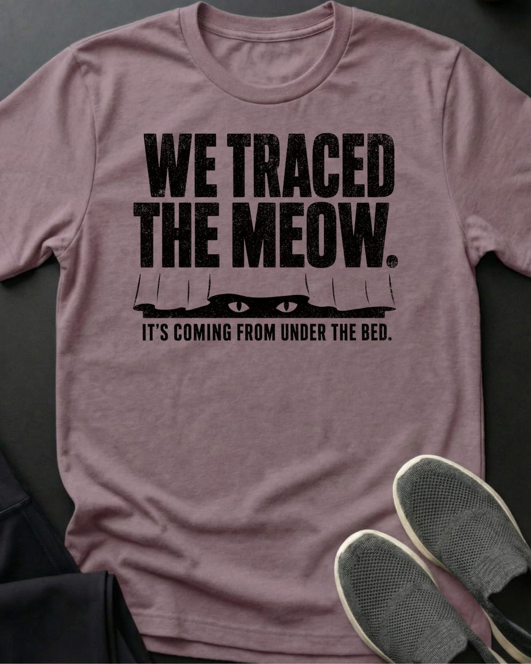 Meowing Traced Tee