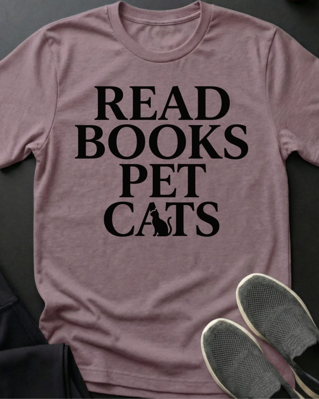 Read Books Pet Cats Tee