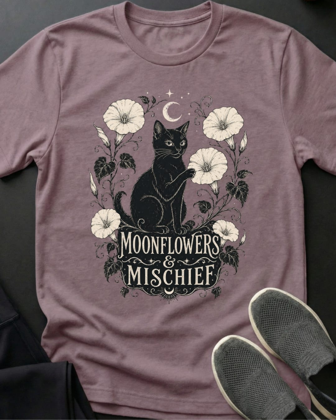 Moonflowers & Mischief Tee