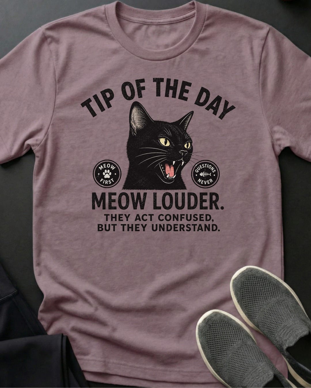 Meow Louder Tee
