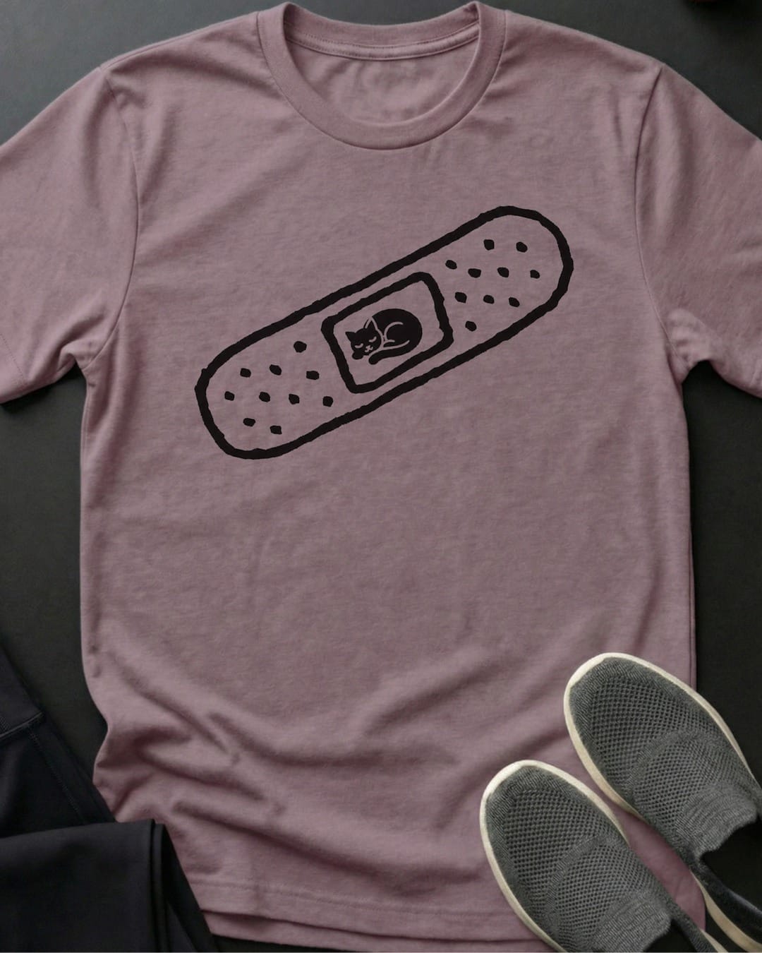 Purrfect Little Patch Tee