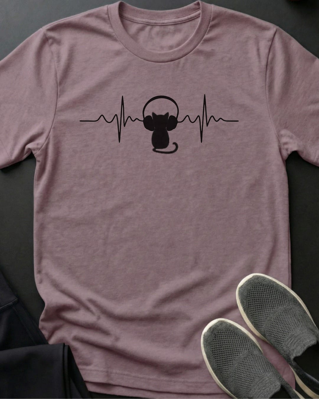 Purrfect Frequency Tee