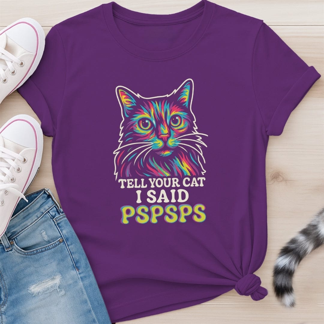 TELL YOUR CAT T-SHIRT