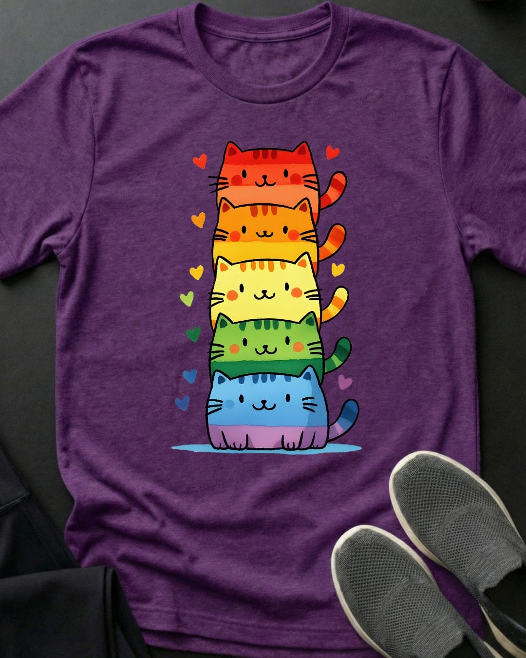 Rainbow Stack Tee