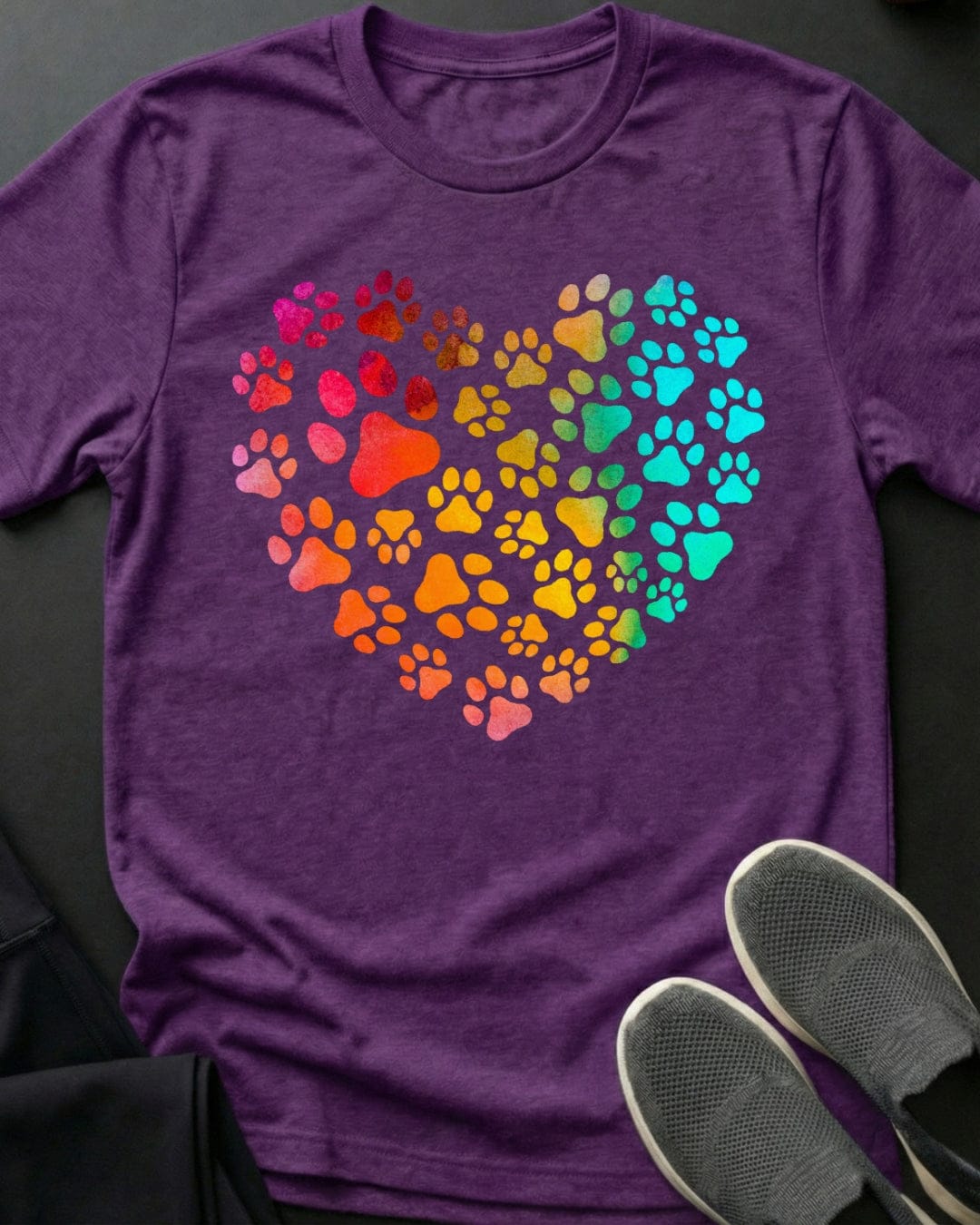 Rainbow Love Paws Tee