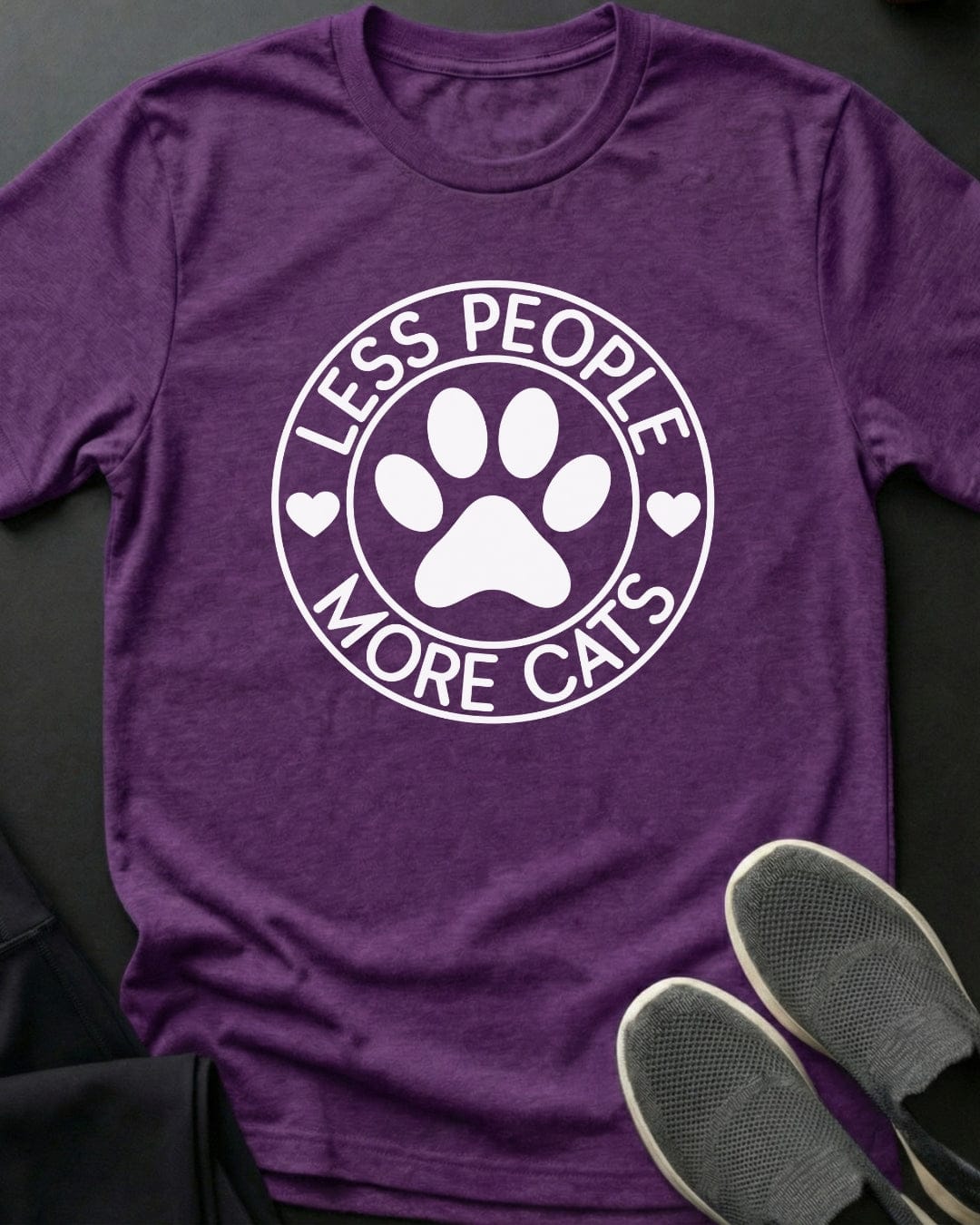 Less People More Cats Tee