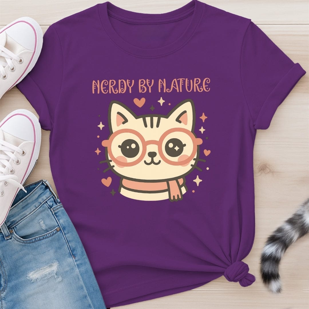 NERDY BY NATURE T-SHIRT