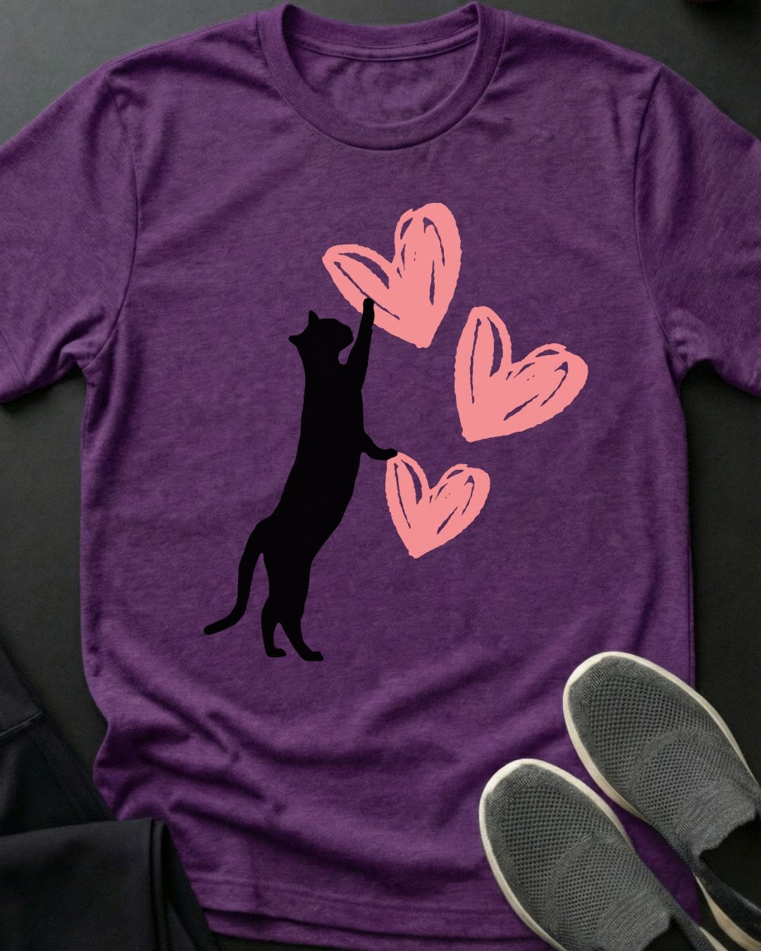 Kitty Hearts Tee
