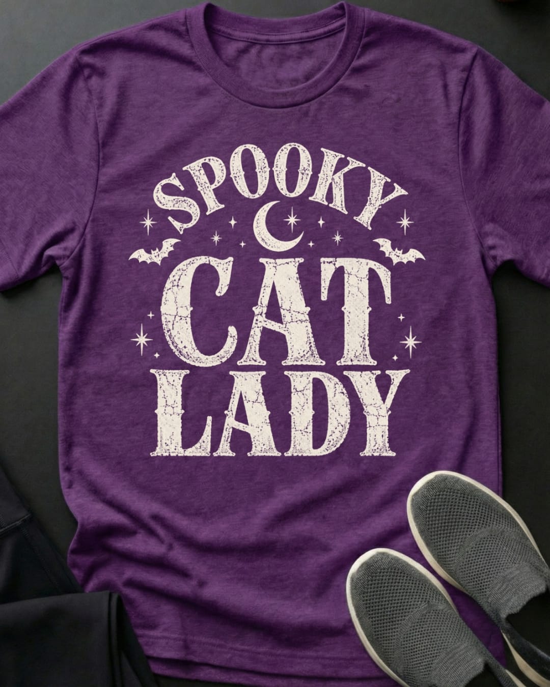Spooky Cat Lady Tee