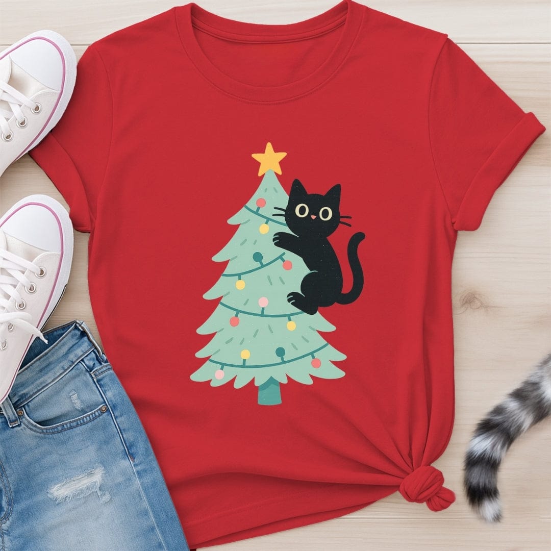CHRISTMAS KITTY T-SHIRT