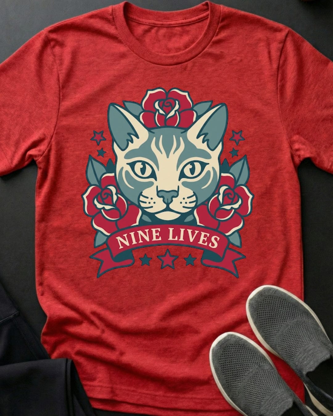Nine Lives Tee
